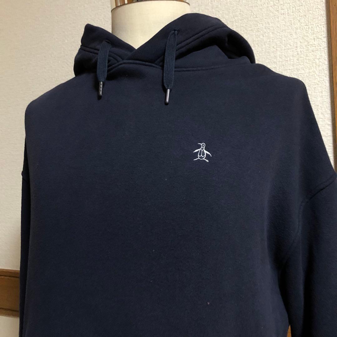 マンシングウェア プルオーバー パーカー 日本製 ネイビー 3Lサイズ