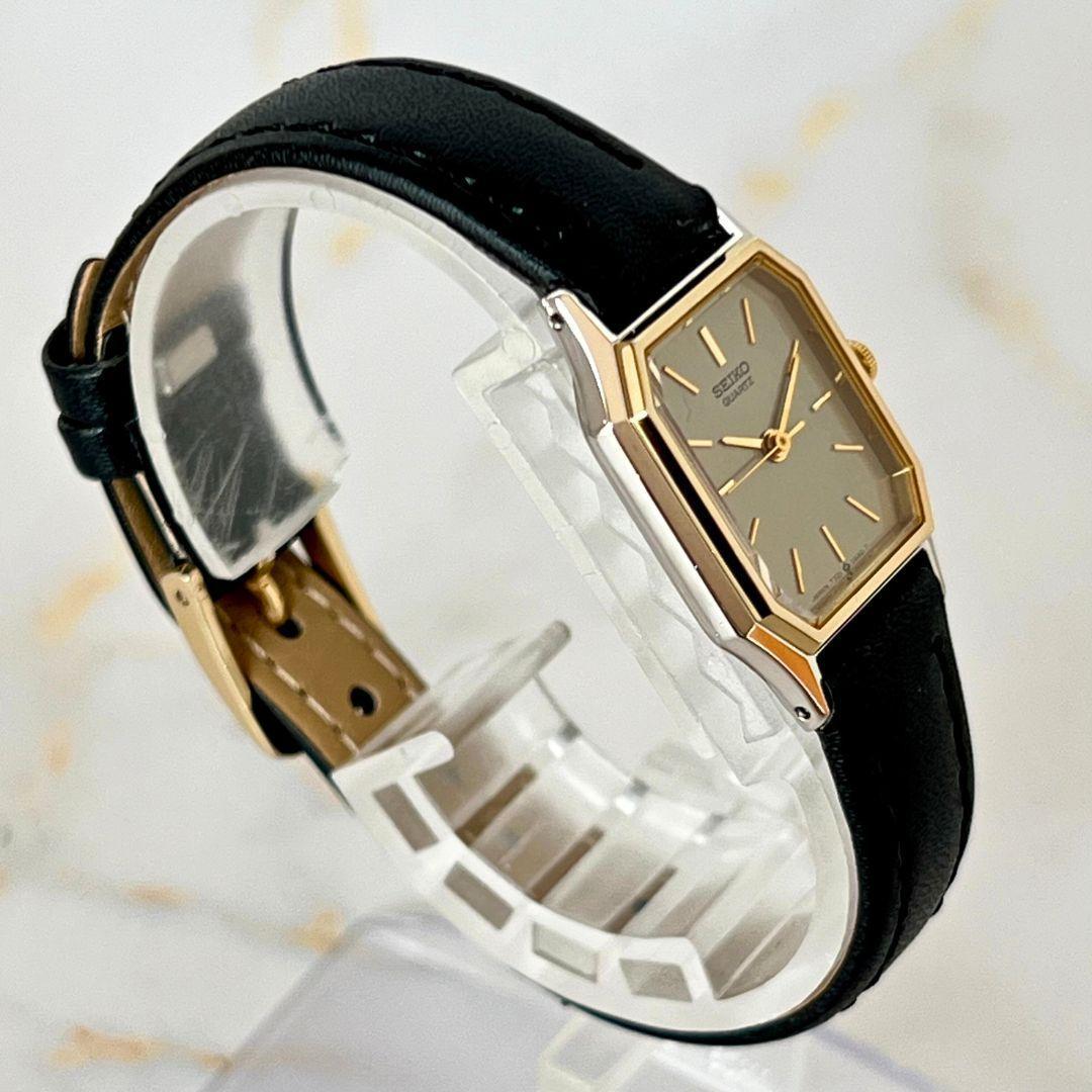 【稼働品】SEIKO レディース 腕時計 オクタゴン 諏訪精工舎製 クォーツ