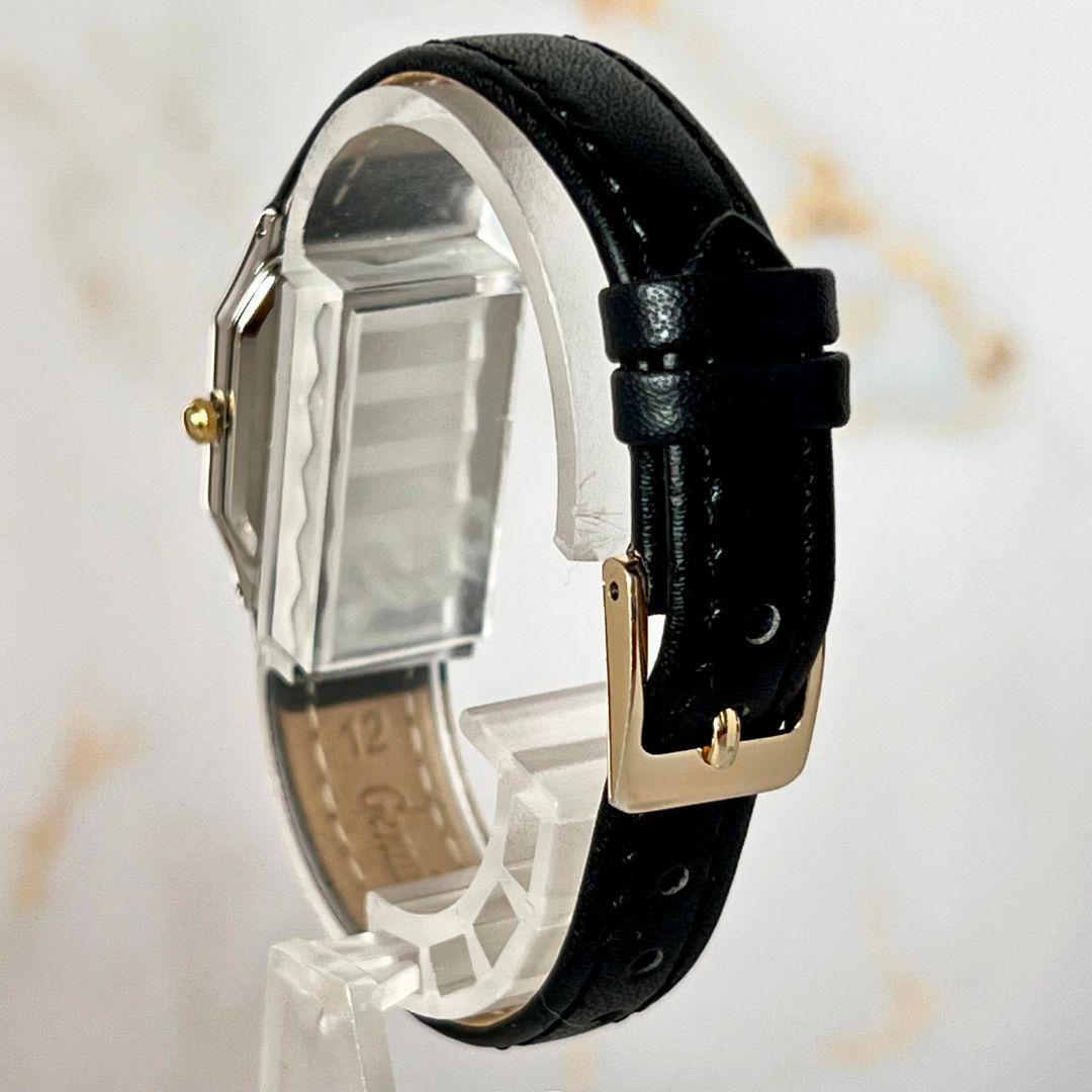 【稼働品】SEIKO レディース 腕時計 オクタゴン 諏訪精工舎製 クォーツ