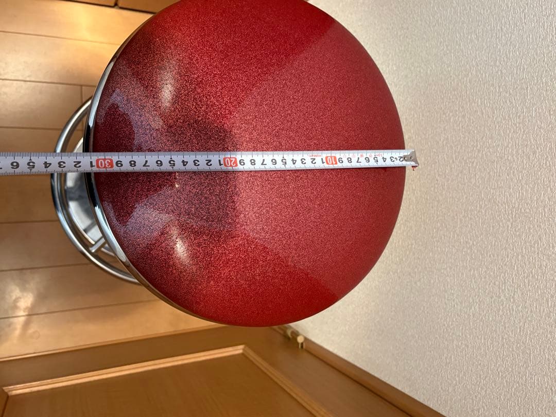 バーガーキング、赤いバーチェア、回転式、2000年代初頭