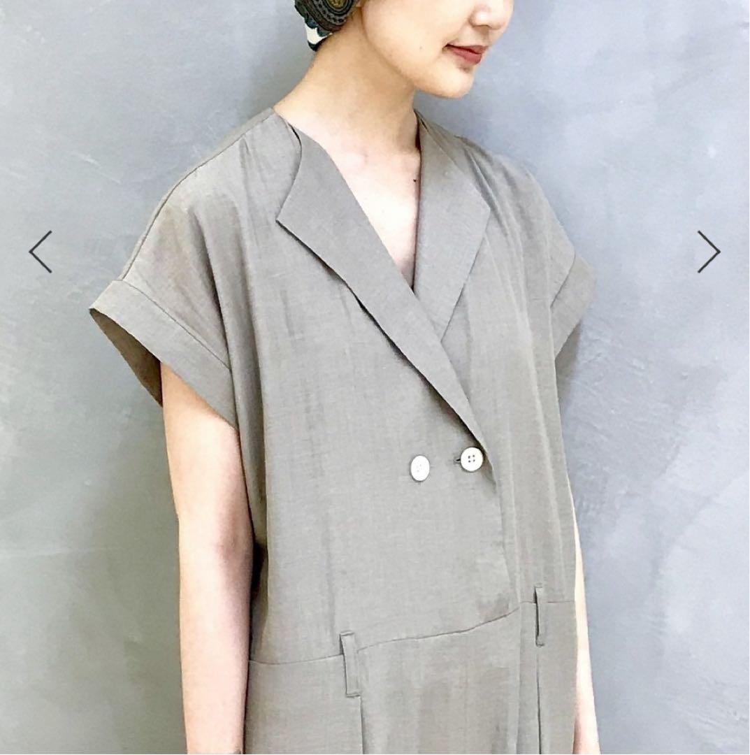 美品　IENA Utile シャンブレージャンプスーツ