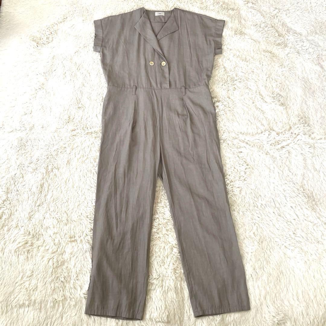美品　IENA Utile シャンブレージャンプスーツ
