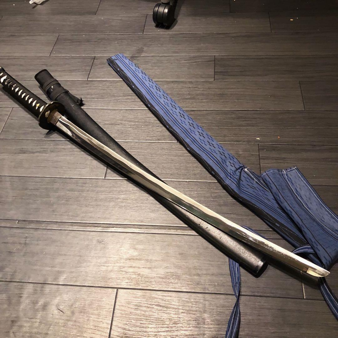 高級模造刀　逆刃刀　逆刃刀身 居合刀　太刀　るろうに剣心　刀袋付き