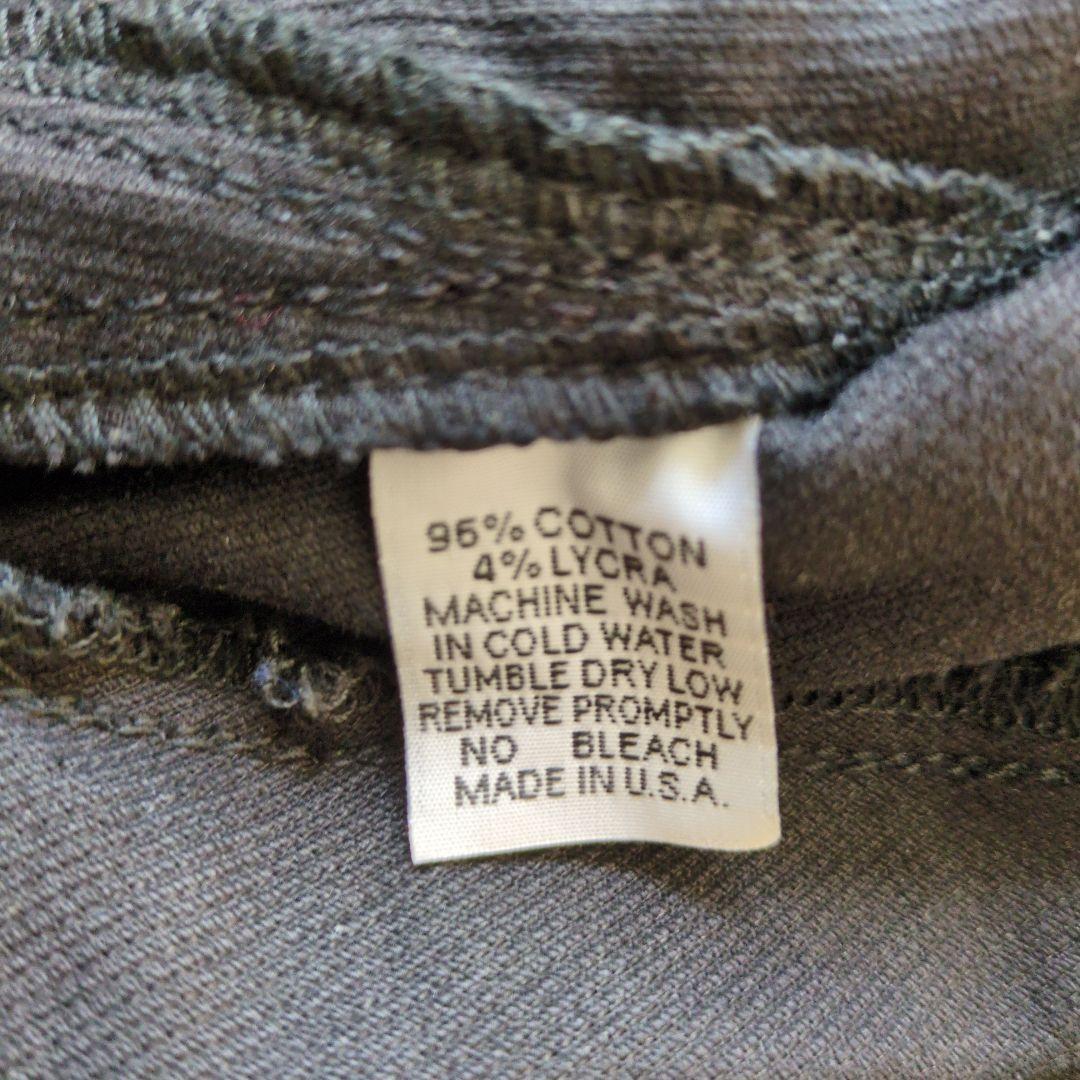 USA製トイプレーン　ドリズラージャケット　コーデュロイ　ブラック