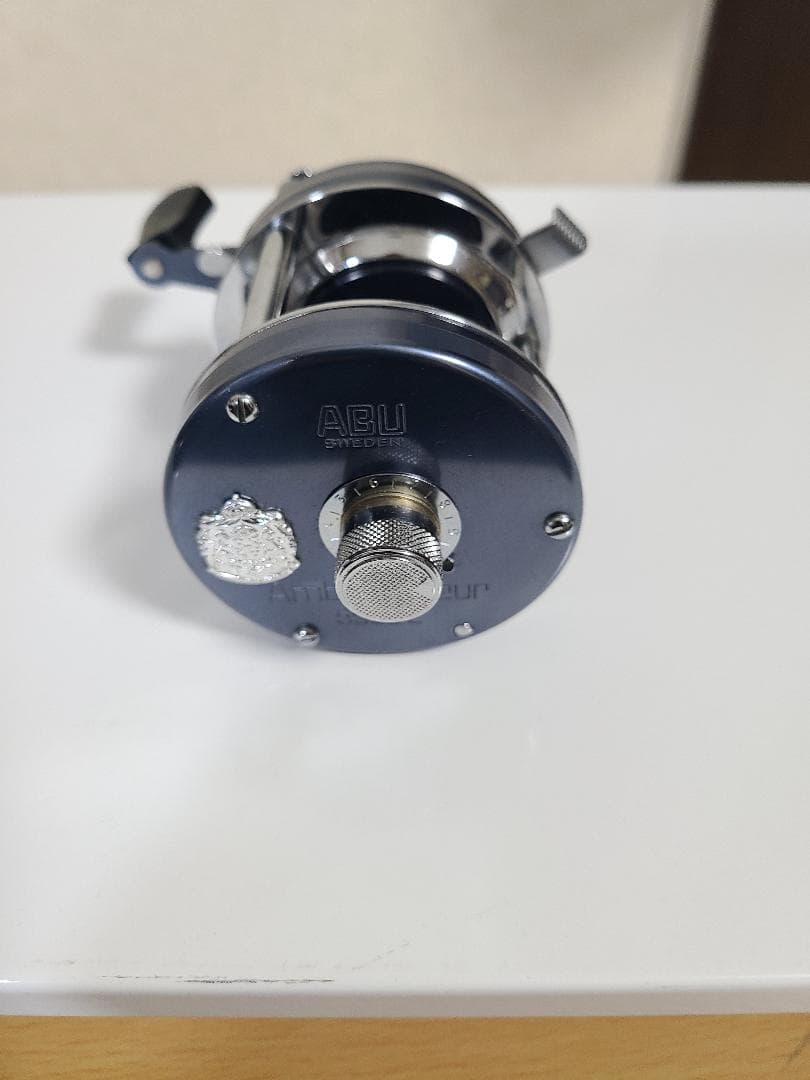 美品【abu】5500c　ブルーグレー