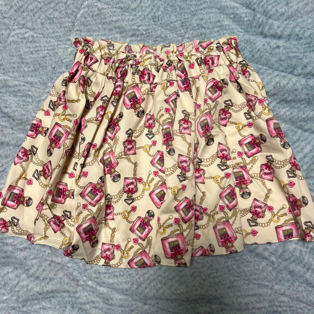 お値下げ不可　激レア！！MA*RS パフューム柄スカート