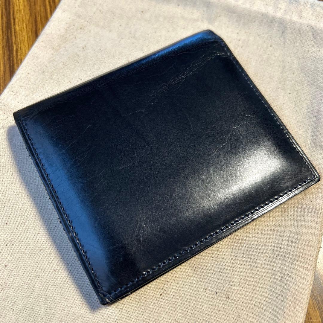 GANZO 二つ折り財布 カーフ