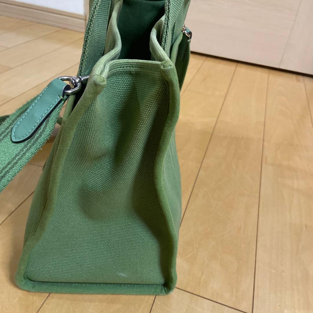 COACH コーチ　カーゴトートバッグ　ショルダーストラップ付き