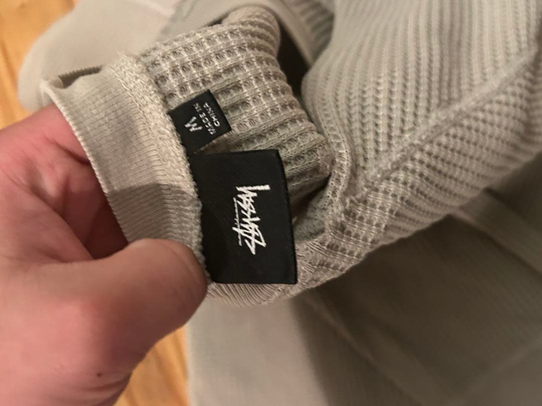 STUSSY BASIC THERMAL Bone サマール　正規品