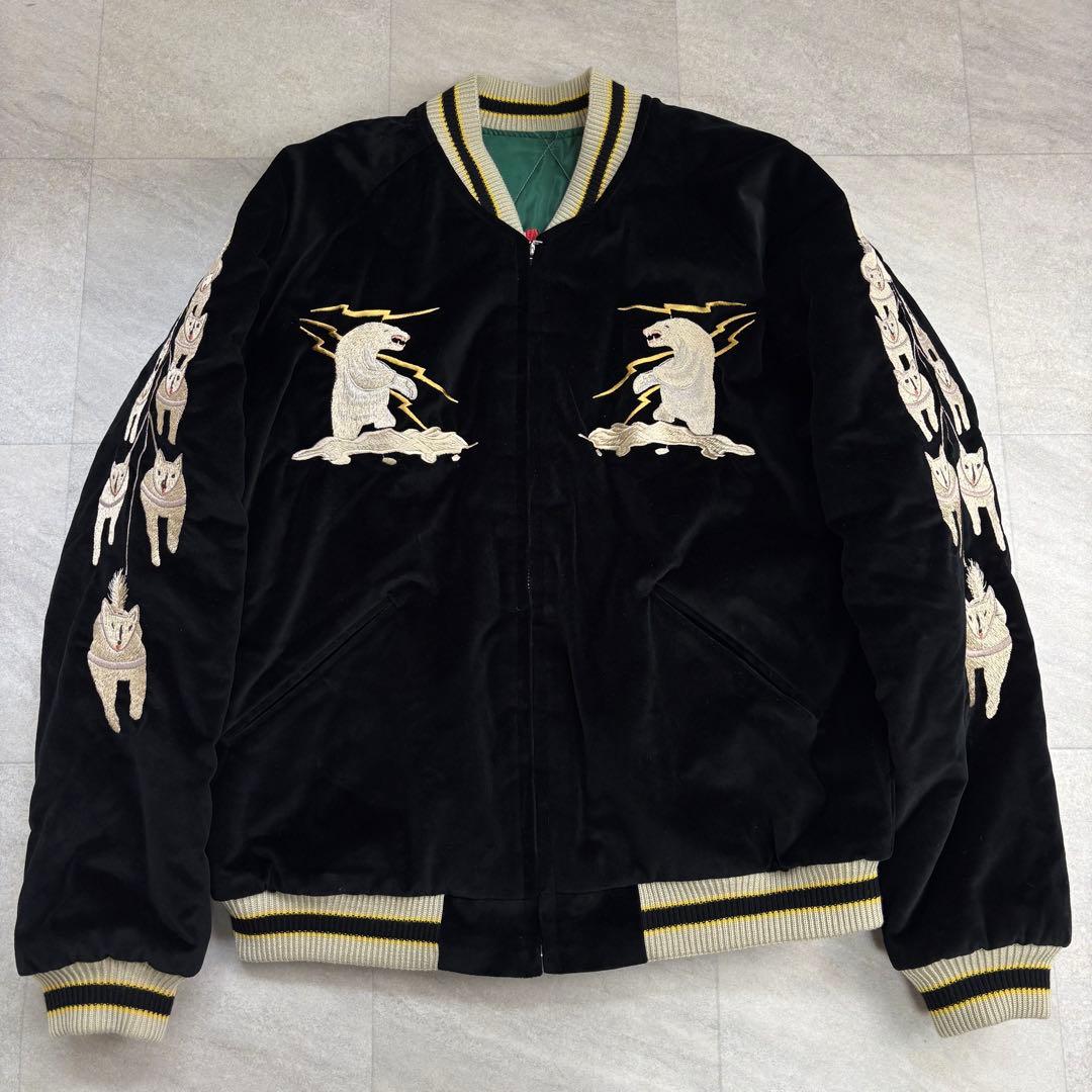 極美品 テーラー東洋 別珍 スカジャン ALASKA Mサイズ TT15175