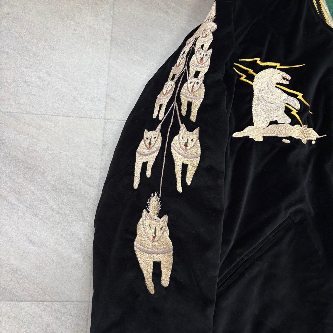 極美品 テーラー東洋 別珍 スカジャン ALASKA Mサイズ TT15175