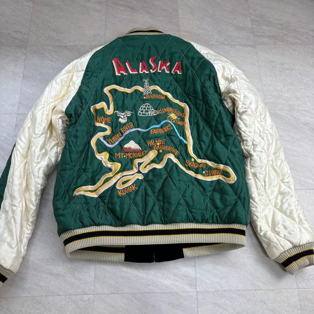 極美品 テーラー東洋 別珍 スカジャン ALASKA Mサイズ TT15175
