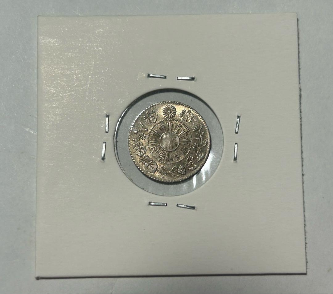 【状態良好‼️】　竜5銭銀貨　旭日竜5銭銀貨　大字5銭銀貨　３枚まとめ