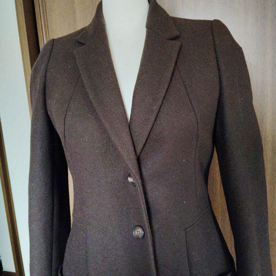 GIVENCHY ジバンシー　ブラウン チェスターコート