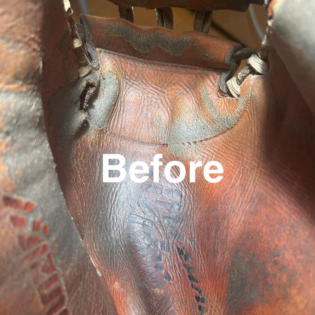 352.オーバーホールフルリペア ミズノプロ　硬式キャッチャーミットNZ型