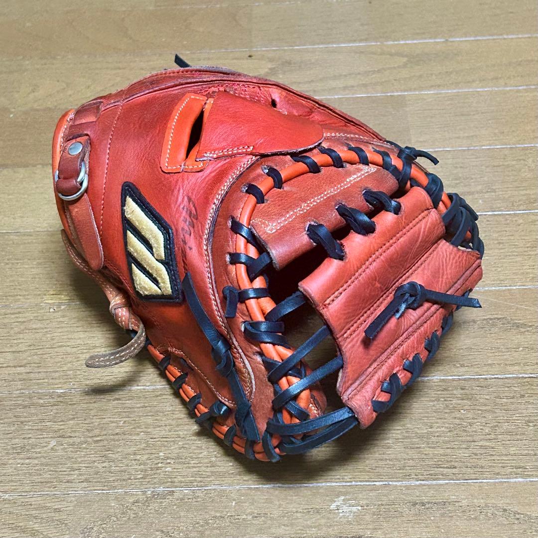 352.オーバーホールフルリペア ミズノプロ　硬式キャッチャーミットNZ型