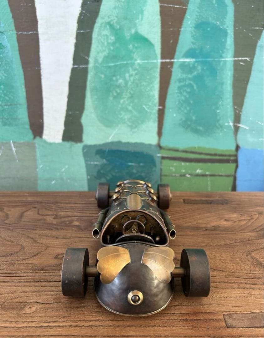 coppers 早川『Wing Wing』銅製 アート オブジェ