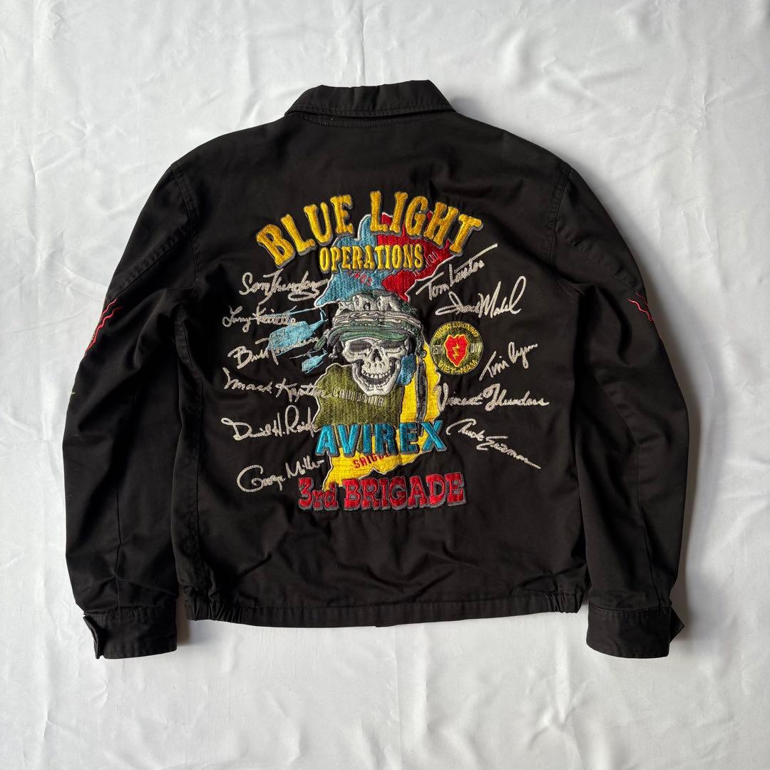 希少 AVIREX アヴィレックス 3rd BRIGADE ツアージャケット
