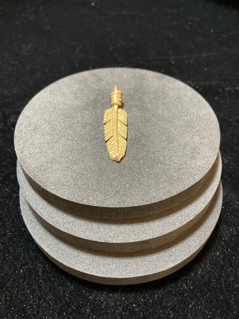 フェザーPendant 真鍮