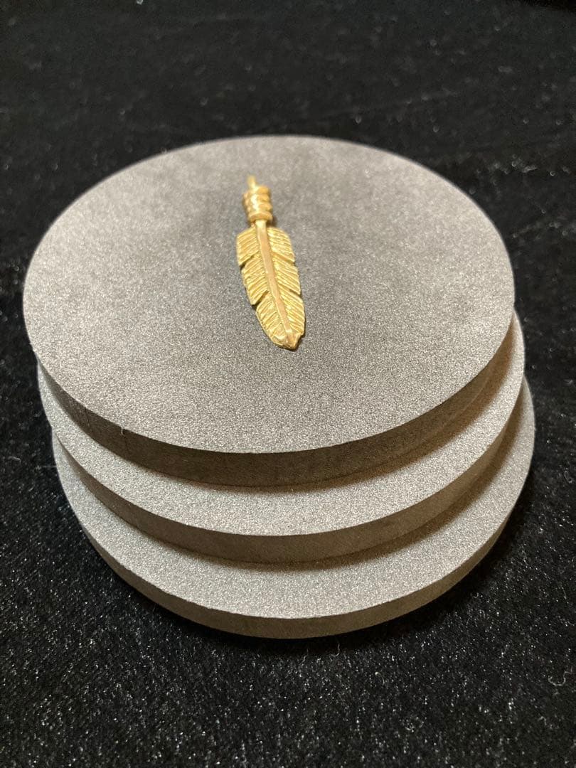 フェザーPendant 真鍮