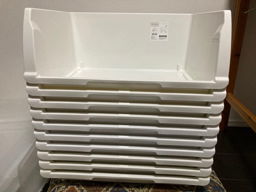 ニトリ　Nフラッテ　レギュラー　クリア　10個セット