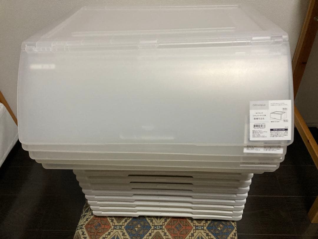 ニトリ　Nフラッテ　レギュラー　クリア　10個セット