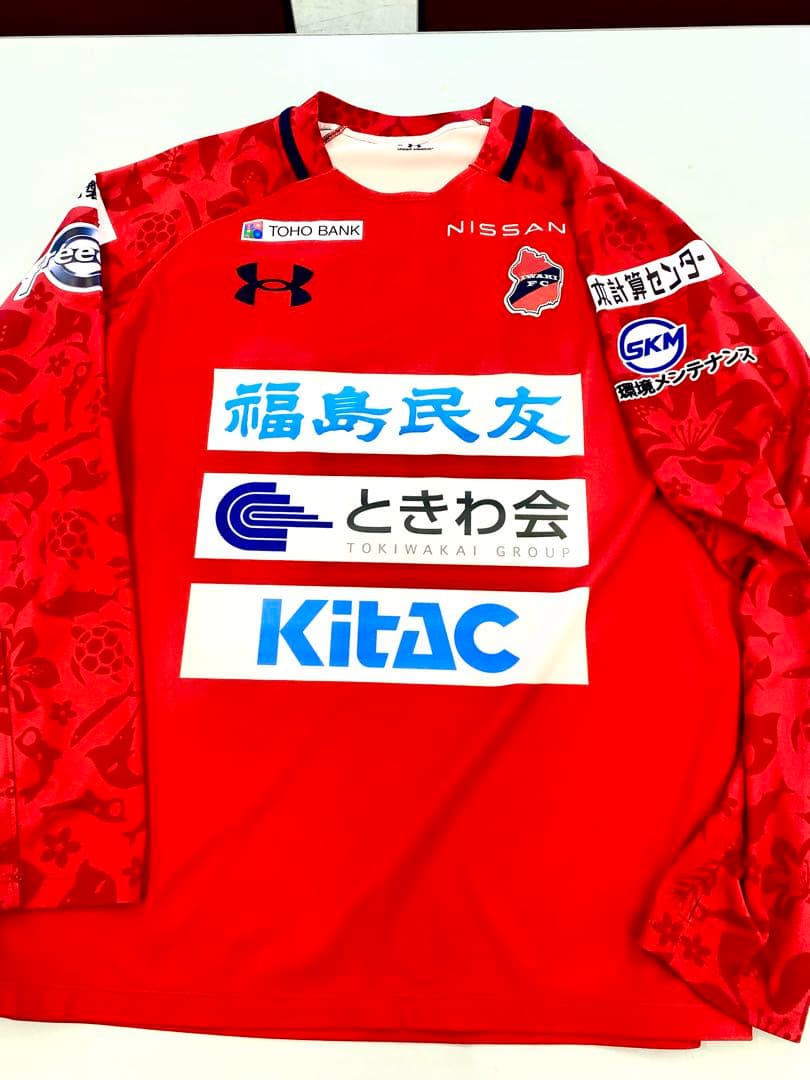 いわきFC トップチーム選手支給品、実着用品　サイズＸＬ　アンダーアーマー製