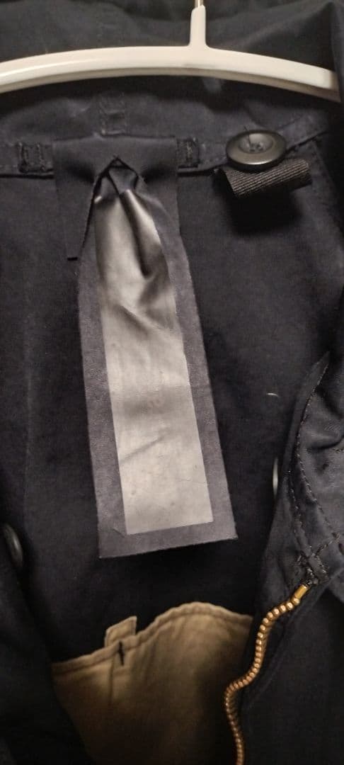 TEN-C ANORAK 黒　サイズ48 ライナーダウン付