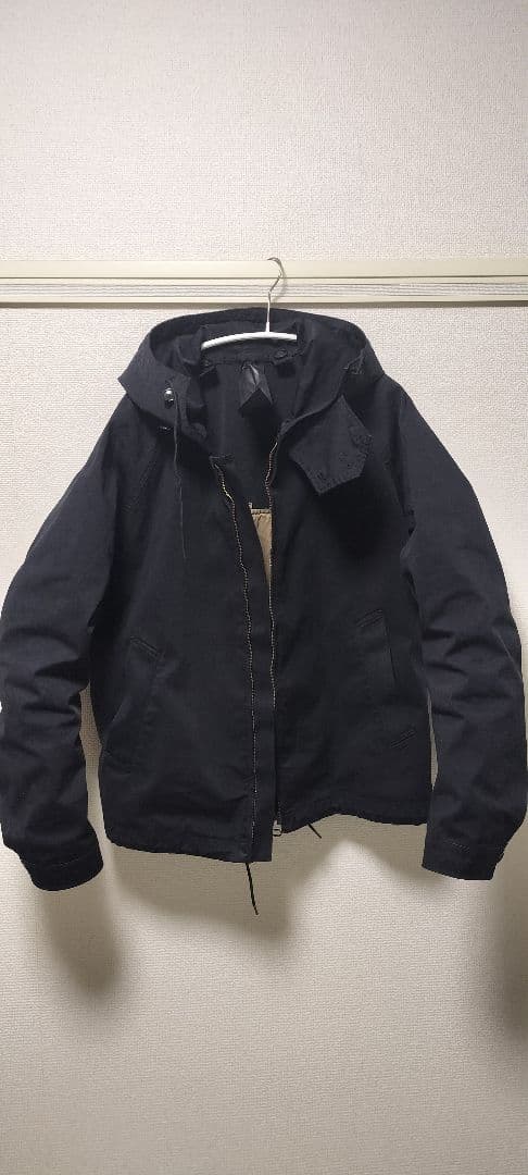 TEN-C ANORAK 黒　サイズ48 ライナーダウン付