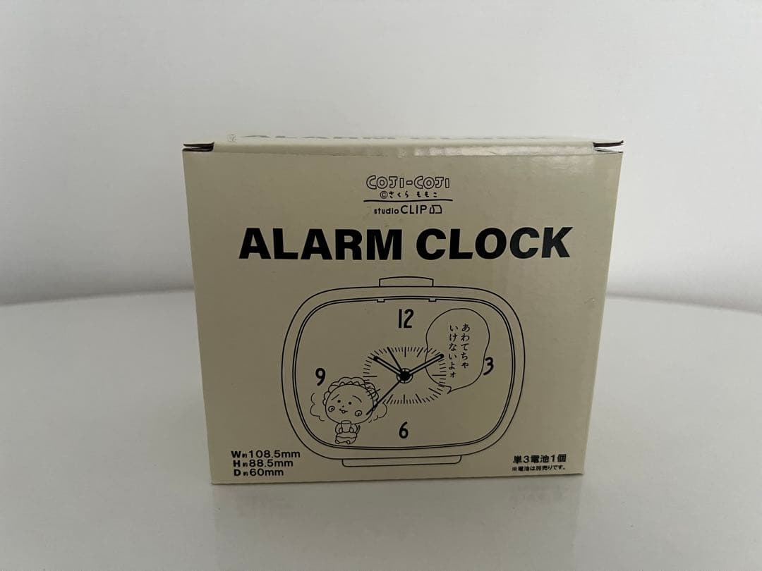 Ze　コジコジ×studioCLIPアラームクロック　クッション　2点