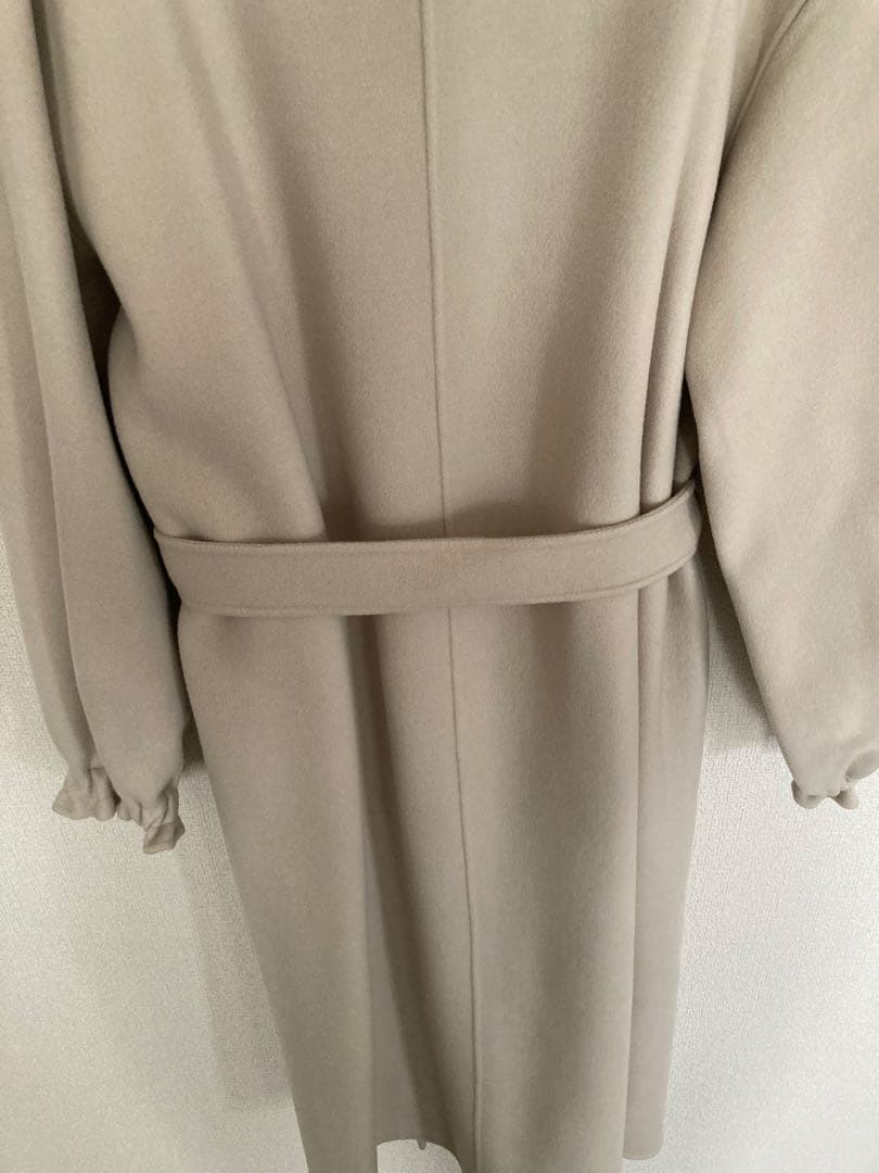 Noble リバーパフガウンコート ベージュ 新品