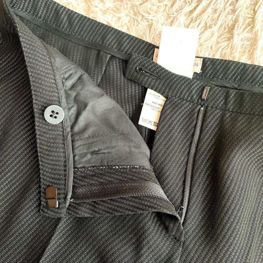 未使用・タグ付⭐︎EMPORIO ARMANI イタリア製 ストライプパンツスーツ