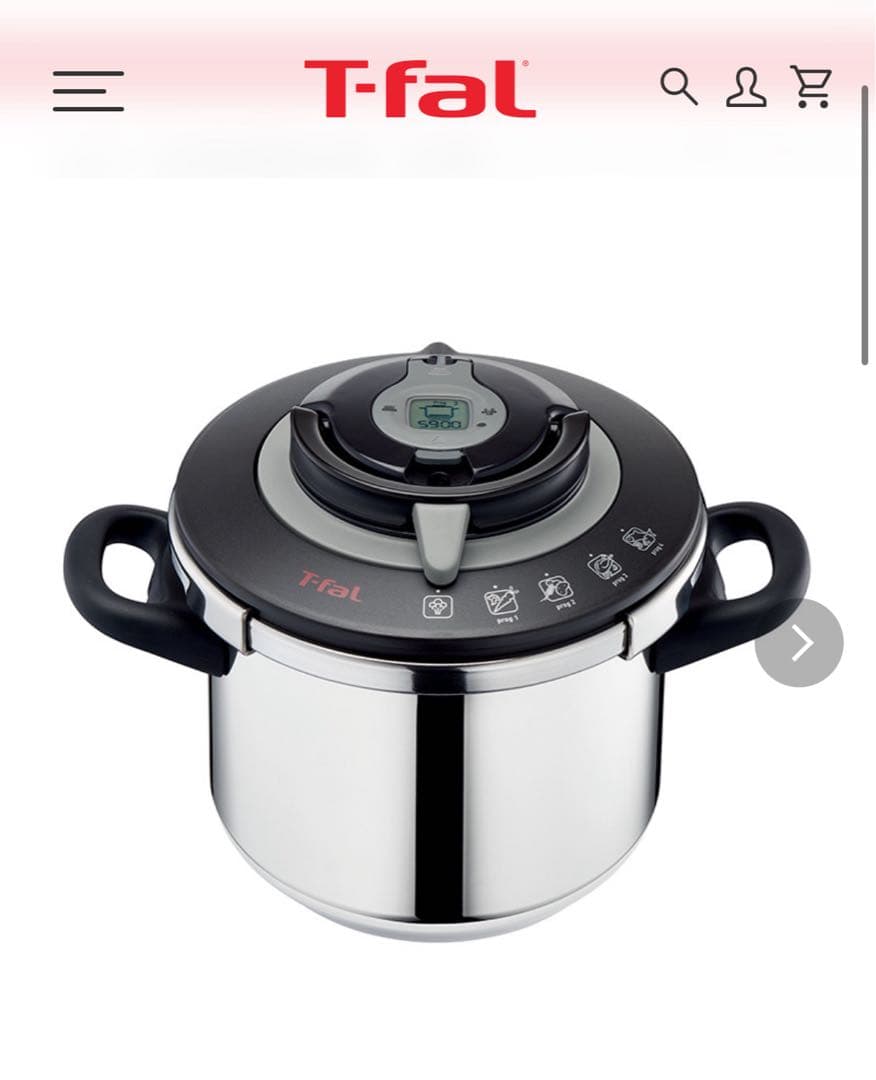 ティファール エクスペリエンス＋ 圧力鍋 6L