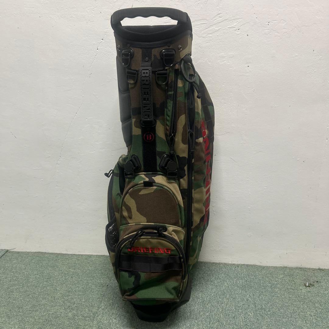 BRIEFING 迷彩 キャディバッグ