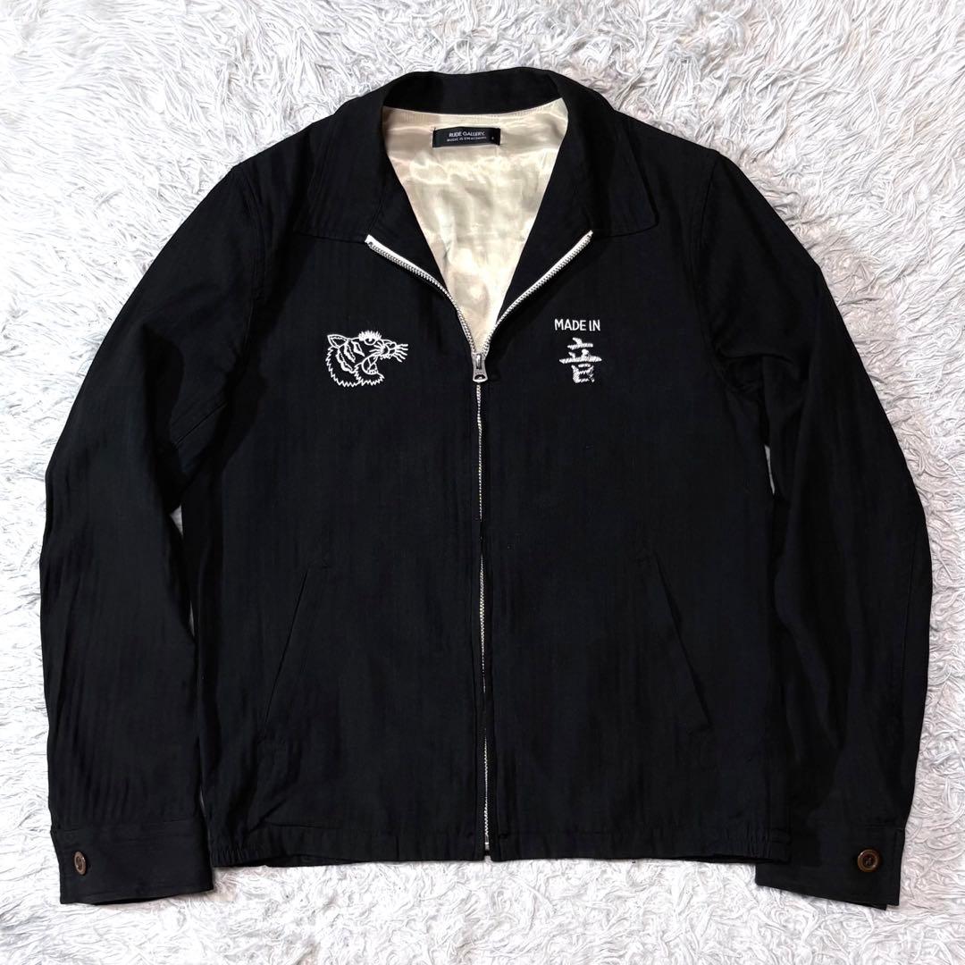 モンキーDルパン✨ルードギャラリー　音ジャン　ブラック刺繍