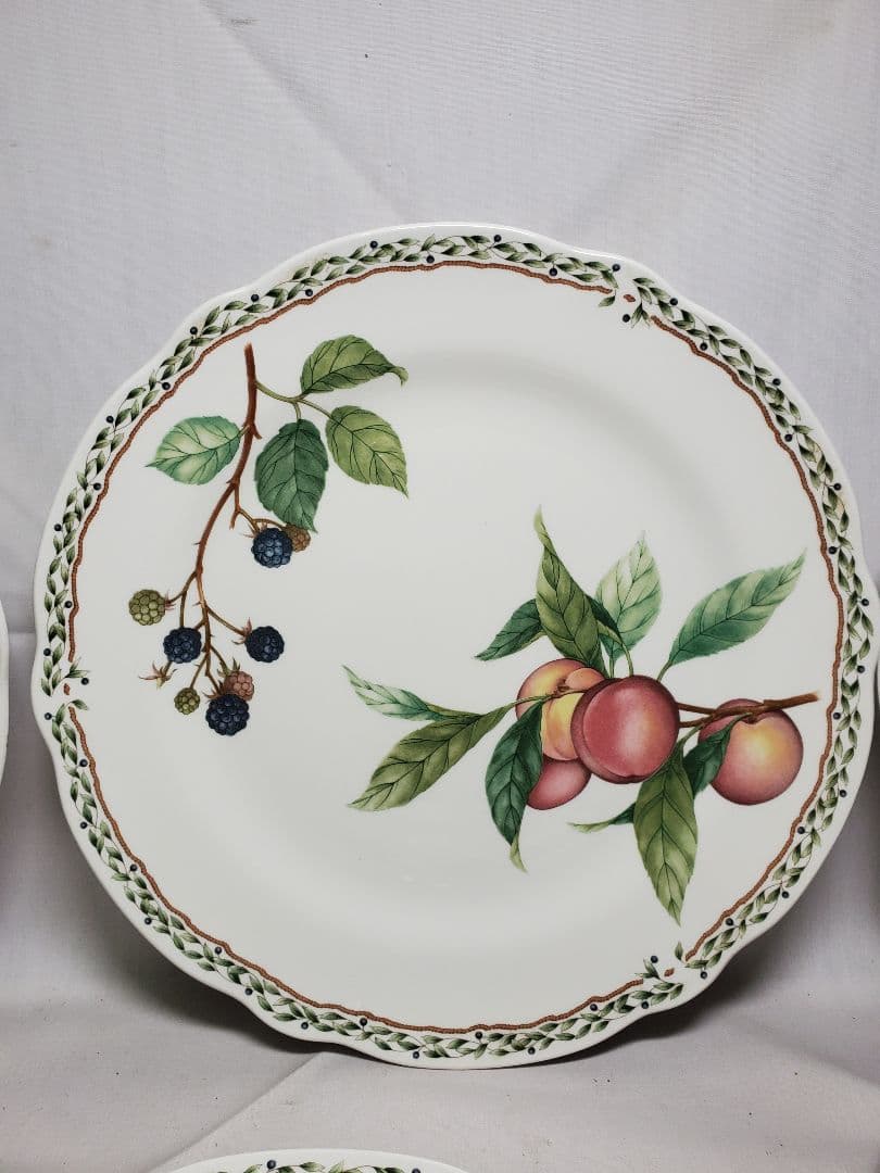 保管品　未使用　ノリタケ　ロイヤルオーチャード　ミート皿6枚　プリマチャイナ