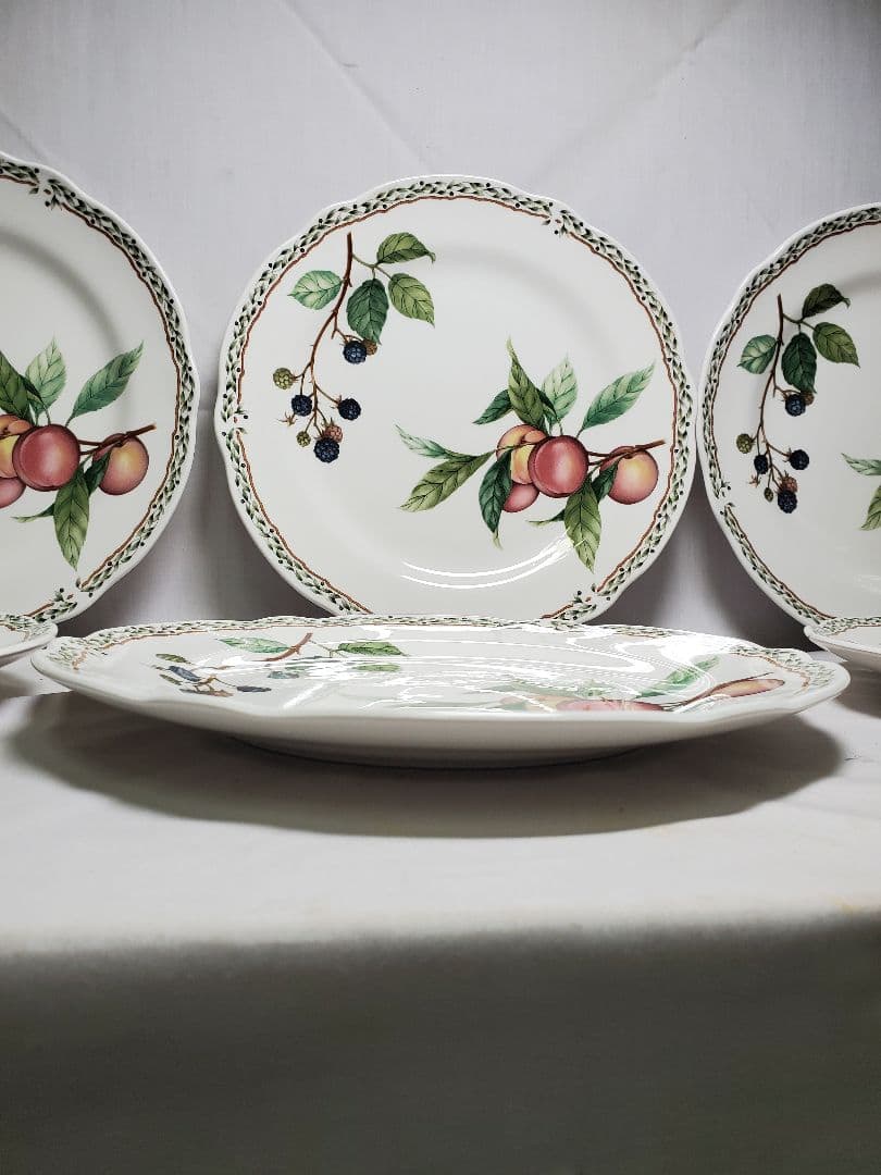 保管品　未使用　ノリタケ　ロイヤルオーチャード　ミート皿6枚　プリマチャイナ