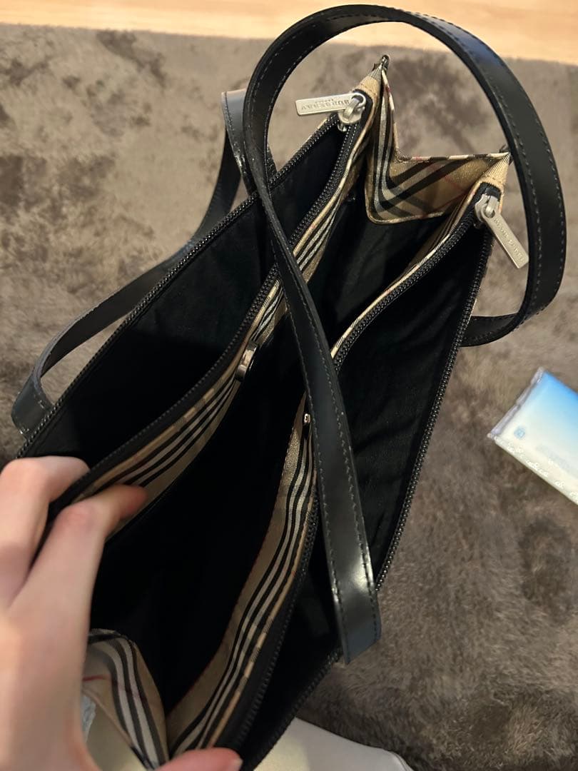 Burberrys チェック柄トートバッグ