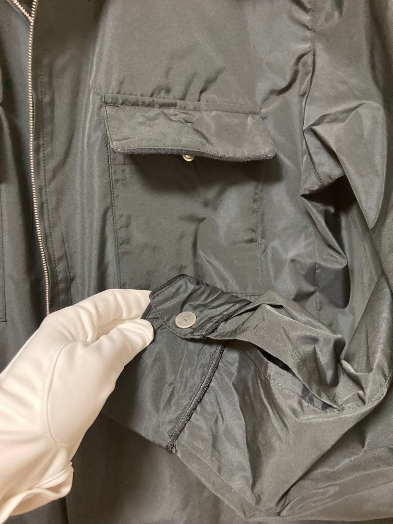 【最終・金土日限定】Maison Kinema Eazy zip shirt M