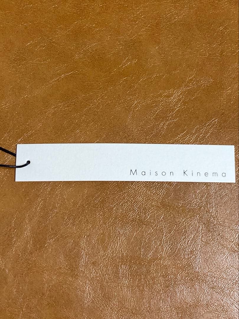 【最終・金土日限定】Maison Kinema Eazy zip shirt M