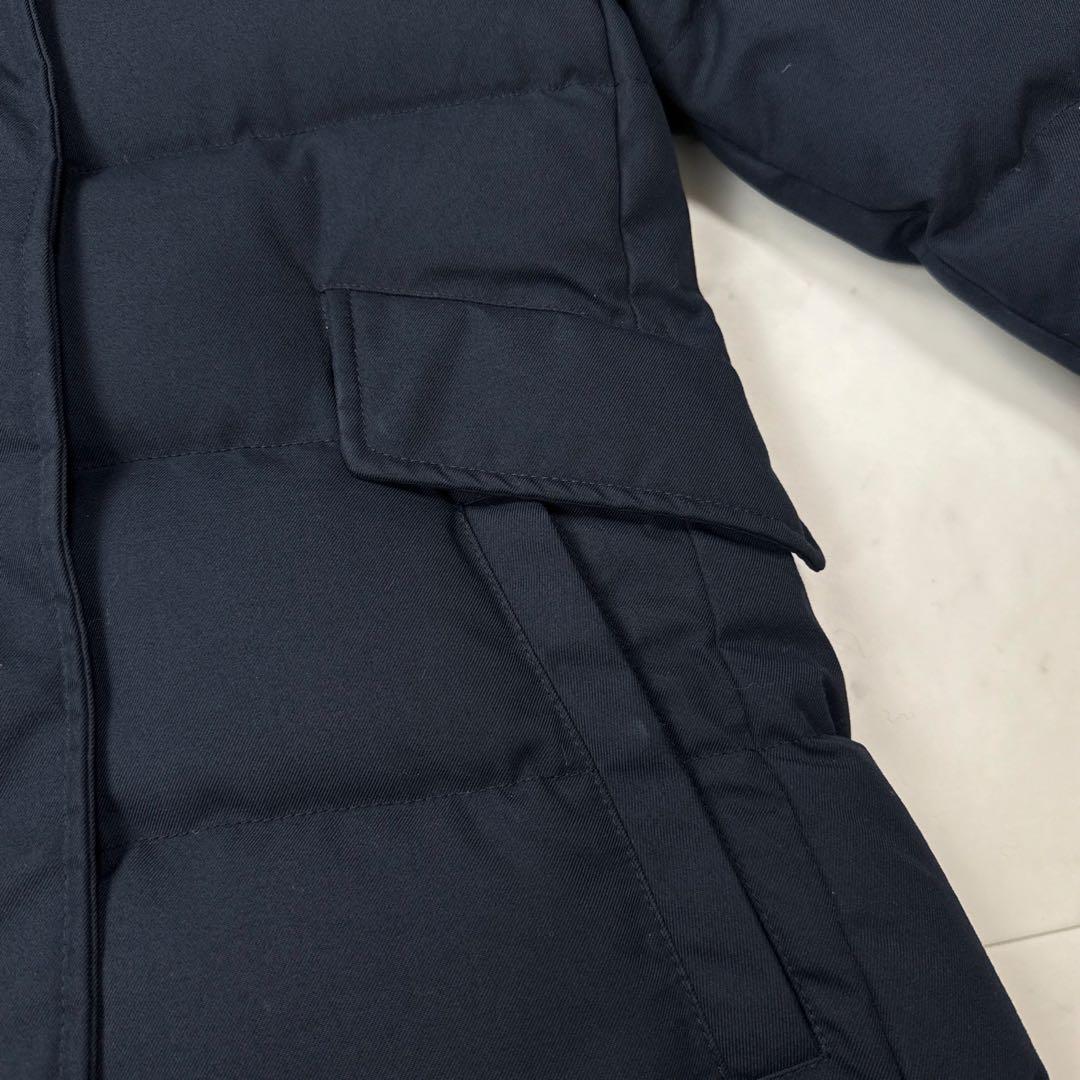 ピレネックス グルノーブル ファー ダウンコート ディープインク サイズ38