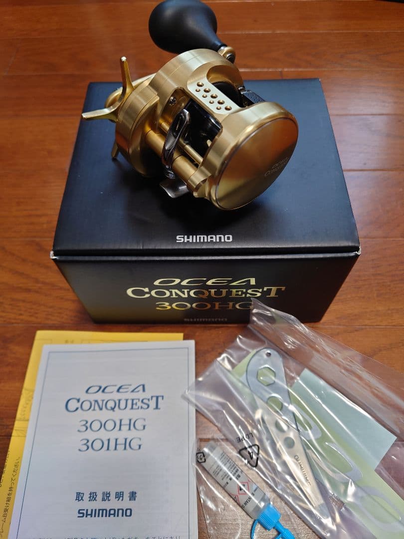 OCEA CONQUEST 300HG ベイトリール
