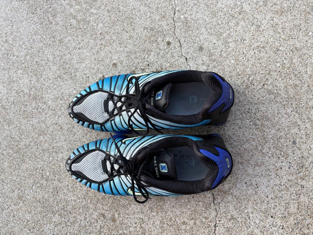 靴 Nike Shox TL \"Vapor Green/Racer Blue\"