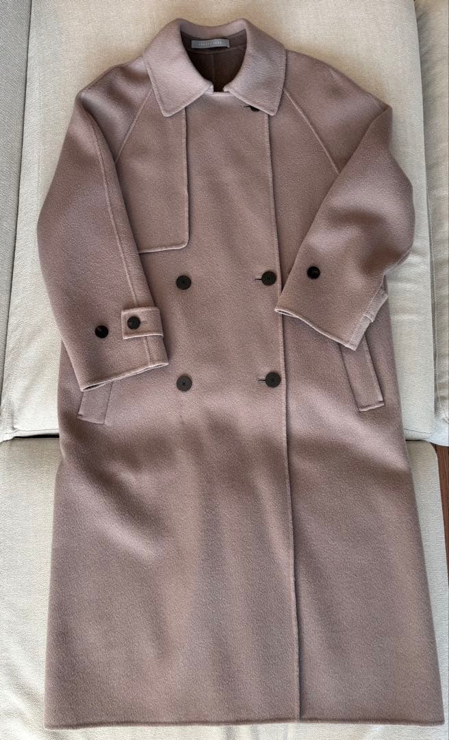 Theory Luxe 2022AWウールカシミヤトレンチ風ロングコート