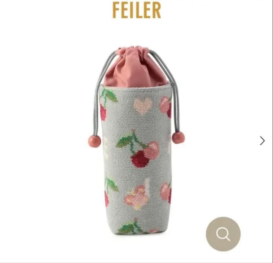 FEILER♡ 新品未使用！キープスマイリングチェリー　ボトルポーチ