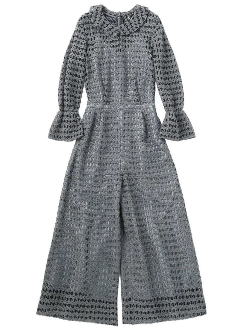 ★未使用★ ケイタマルヤマ モヘアレースジャンプスーツ★送料無料