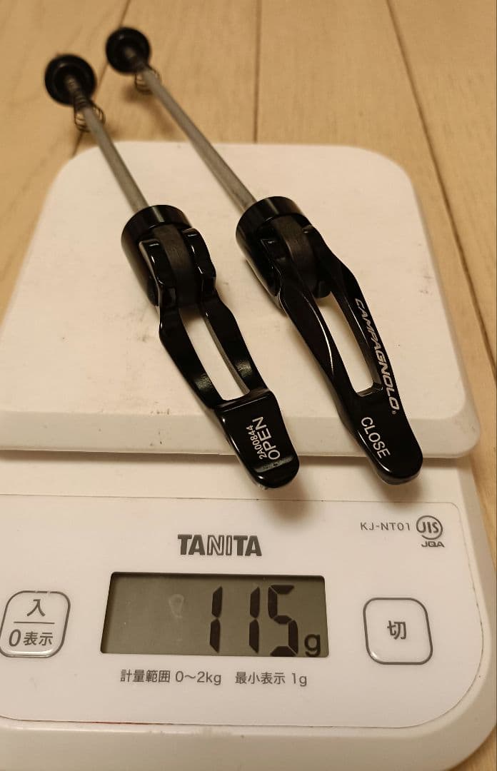 未走行品 カンパニョーロ CAMPAGNOLO クイックリリース ゾンダ用