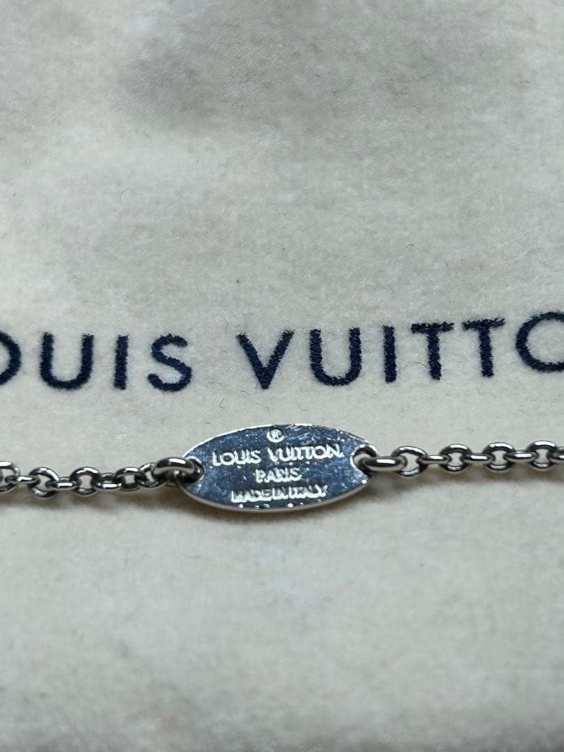 Louis Vuitton V字型ペンダント ネックレス M63197