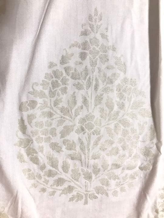 フランフラン　カーテン白　2枚組