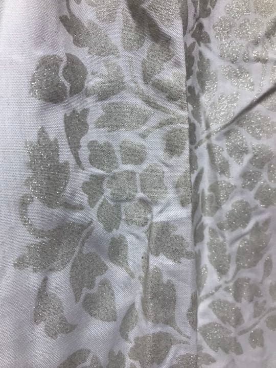 フランフラン　カーテン白　2枚組